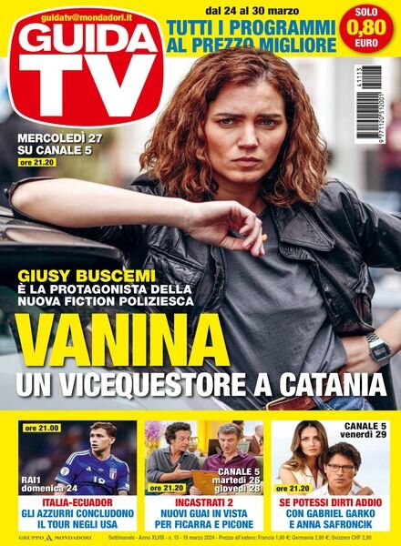 GuidaTV – 19 Marzo 2024 Cover