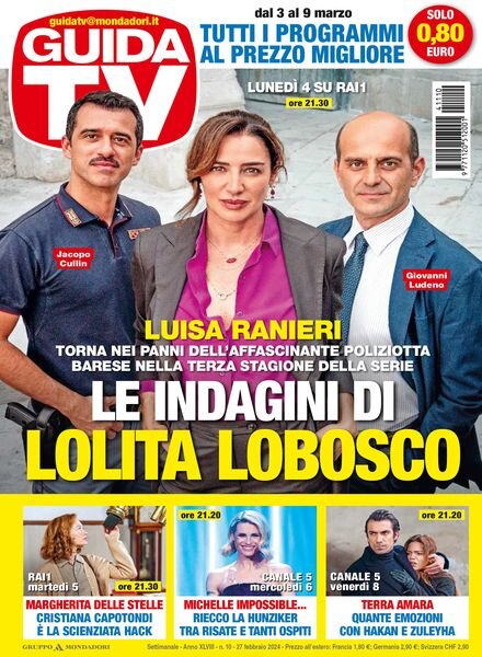 GuidaTV – 27 Febbraio 2024 Cover