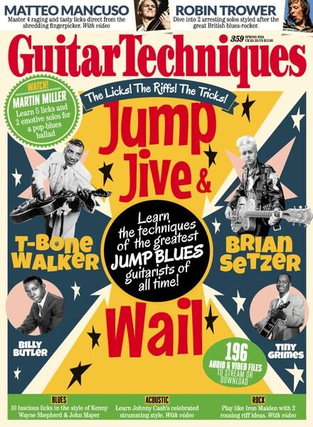 Guitar Techniques – May 2024 Cover