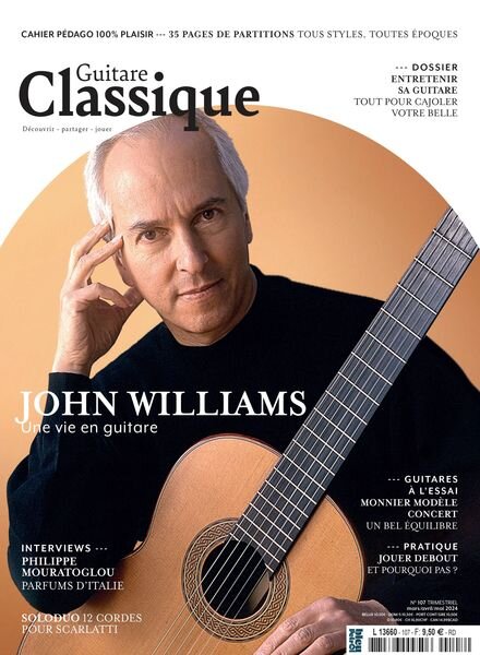 Guitare Classique – Mars-Avril-Mai 2024 Cover