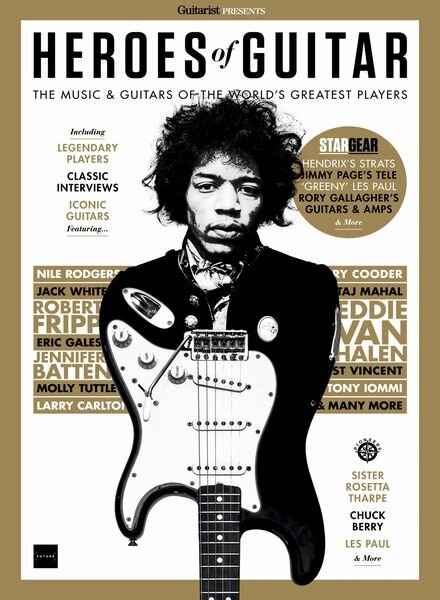 Guitarist Presents – Heroes of Guitar – 2nd Edition – February 2024 Cover