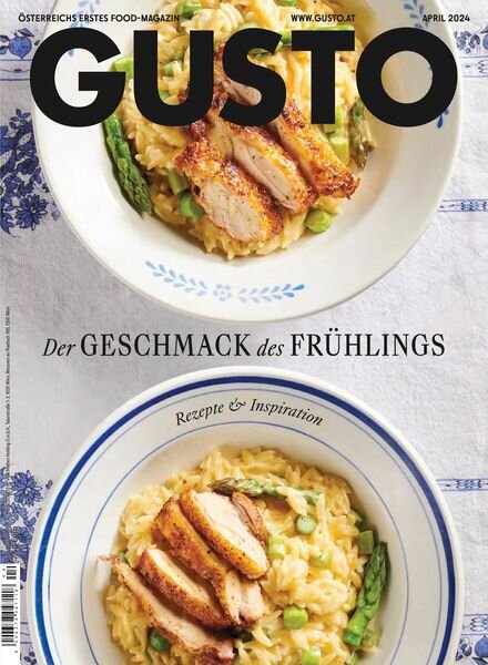 Gusto – April 2024 Cover