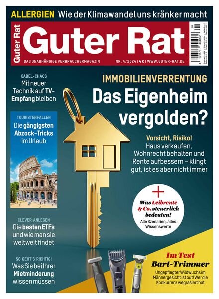 Guter Rat – April 2024 Cover