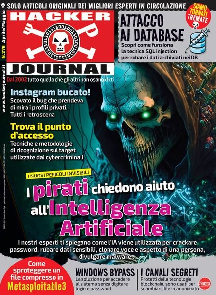 Hacker Journal – Aprile-Maggio 2024 Cover