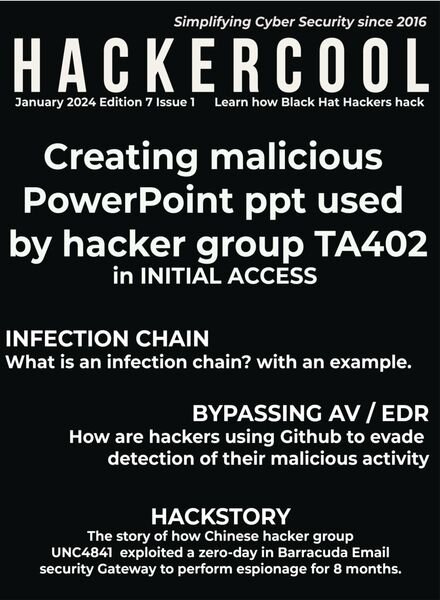 Hackercool – January 2024 Cover