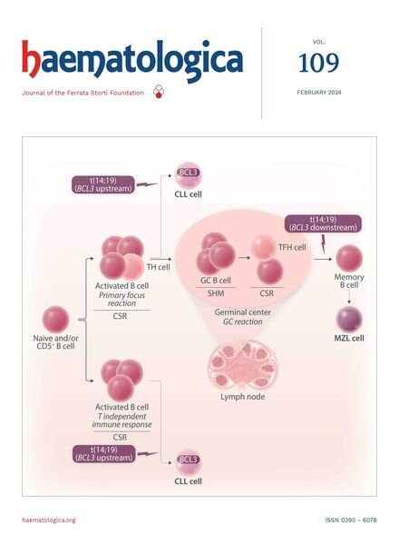 Haematologica – Volume 109 February 2024 Cover