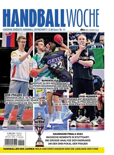 Handballwoche – 12 Marz 2024 Cover