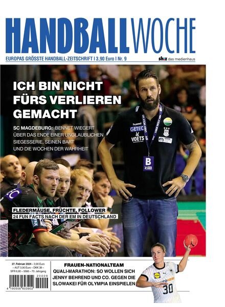 Handballwoche – 27 Februar 2024 Cover