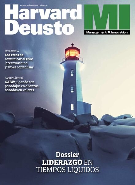 Harvard Deusto Management & Innovations – Marzo 2024 Cover