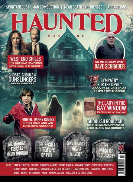 Haunted Magazine – Issue 41 – March 2024 Cover