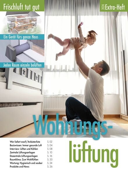 HausbauHelden – Wohnungsluftung 2024 Cover