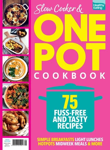Healthy Eating – Issue 9 One Pot CookBook – February 2024 Cover