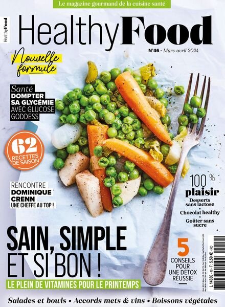 Healthy Food France – Mars-Avril 2024 Cover