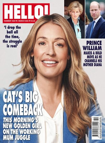 Hello! Magazine UK – Issue 1829 – 4 March 2024 Cover