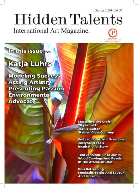 Hidden Talents International Art Magazine – Spring 2024 Cover