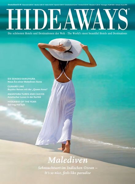 Hideaways Magazin – Heft 57 2024 Cover
