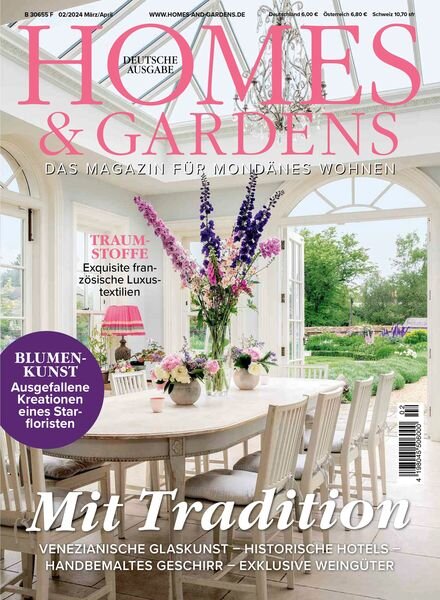 Homes & Gardens Germany – Marz-April 2024 Cover