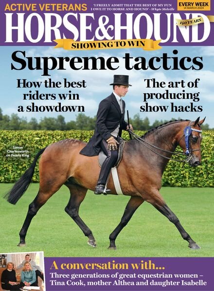 Horse & Hound – 14 March 2024 Cover