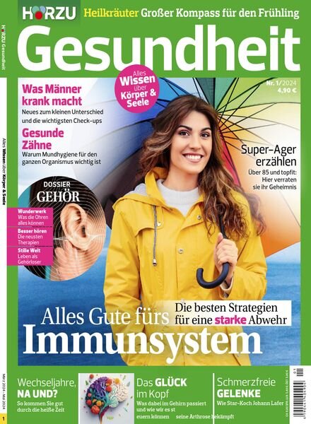 Horzu Gesundheit – Nr 1 2024 Cover