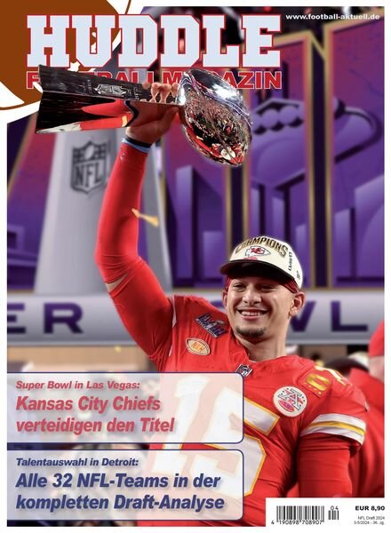 HUDDLE – NFL Draft 2024 Cover