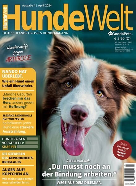 HundeWelt – April 2024 Cover
