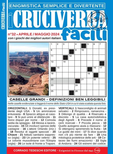 I Cruciverba Facili – Aprile-Maggio 2024 Cover
