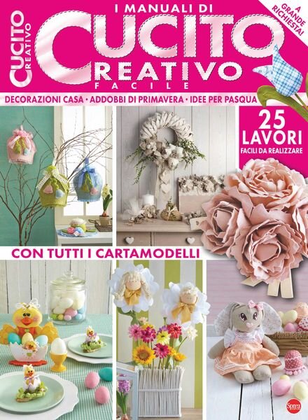 I Manuali di Cucito Creativo – Marzo-Aprile 2024 Cover