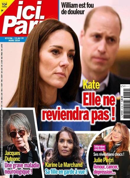 Ici Paris – 13 Mars 2024 Cover