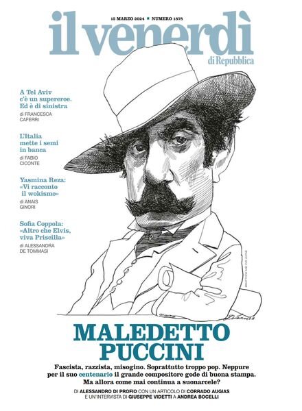 Il Venerdi di Repubblica – 15 Marzo 2024 Cover