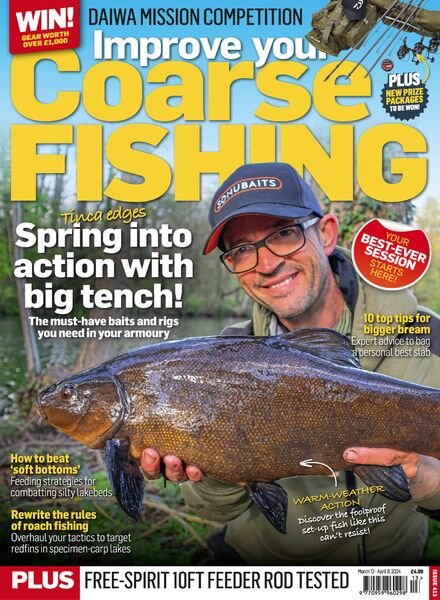 Improve Your Coarse Fishing – Issue 413 – March 2024 Cover
