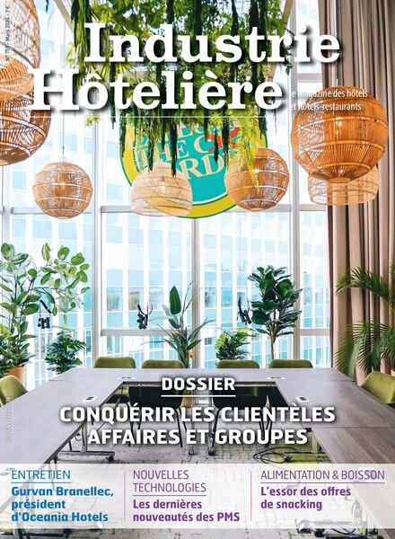 Industrie Hoteliere – Mars 2024 Cover
