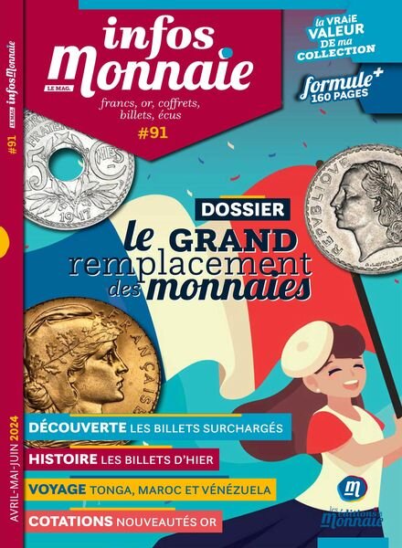 Infos Monnaie – Avril-Mai-Juin 2024 Cover
