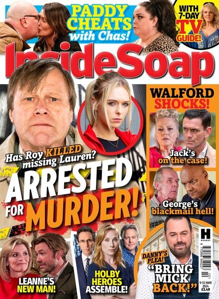 Inside Soap UK – Issue 10 – 9 March 2024 Cover