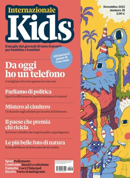 Internazionale Kids – Novembre 2022 Cover