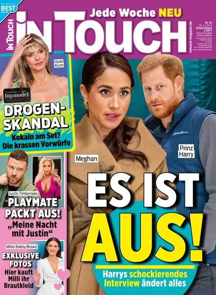 InTouch Germany – 28 Februar 2024 Cover