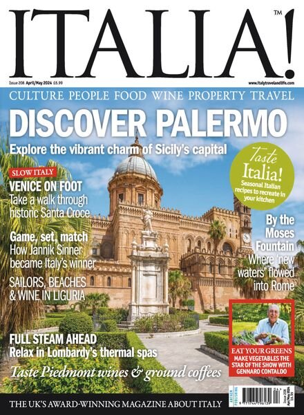 Italia! Magazine – April-May 2024 Cover