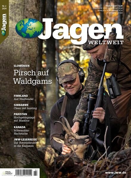Jagen Weltweit – Nr 2 2024 Cover