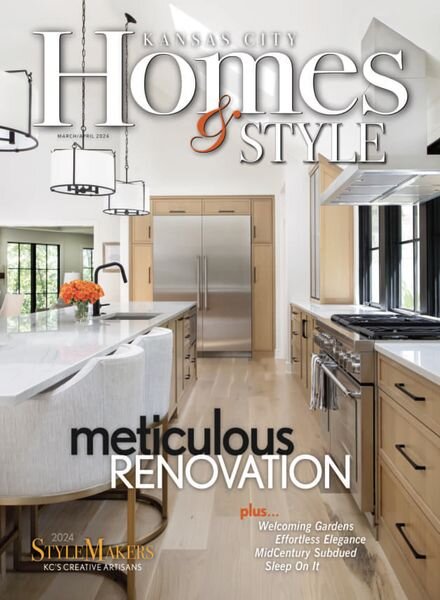 Kansas City Homes & Style – March-April 2024 Cover