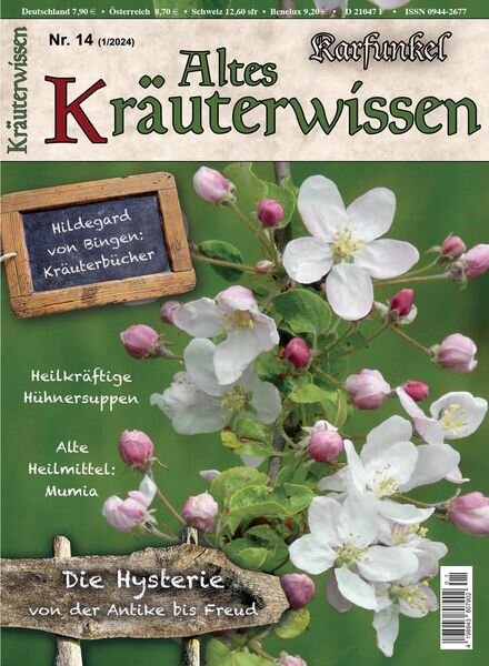 Karfunkel Altes Krauterwissen – Nr 14 2024 Cover