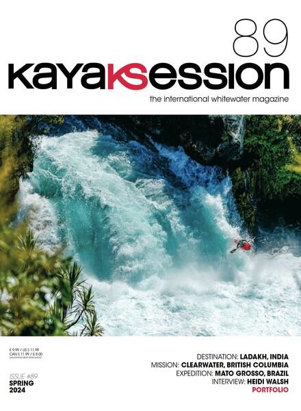 Kayak Session Magazine – Spring 2024 Cover