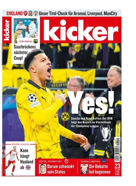Kicker – 14 Marz 2024 Cover