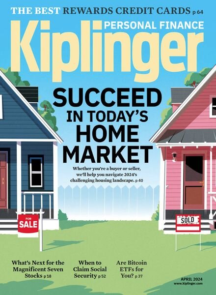 Kiplinger’s Personal Finance – April 2024 Cover