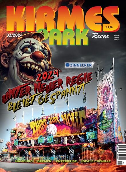 Kirmes & Park Revue – Marz 2024 Cover