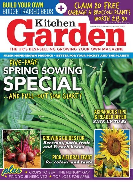 Kitchen Garden – Issue 320 – April 2024 Cover