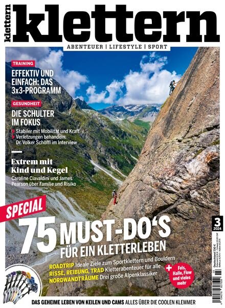 Klettern – Marz 2024 Cover