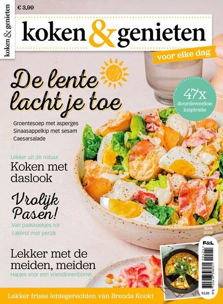 Koken & Genieten – April 2024 Cover