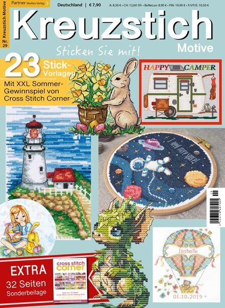 Kreuzstich Motive – Marz 2024 Cover