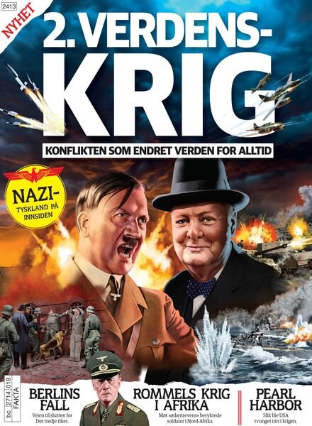Krigshistorie Norge – Andre verdenskrig 2024 Cover