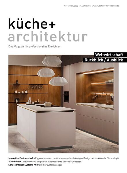 Kuche + Architektur – Nr 6 2023 Cover