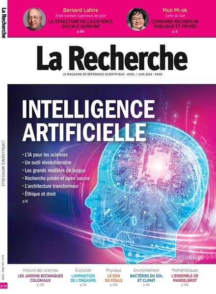 La Recherche – Avril-Juin 2024 Cover